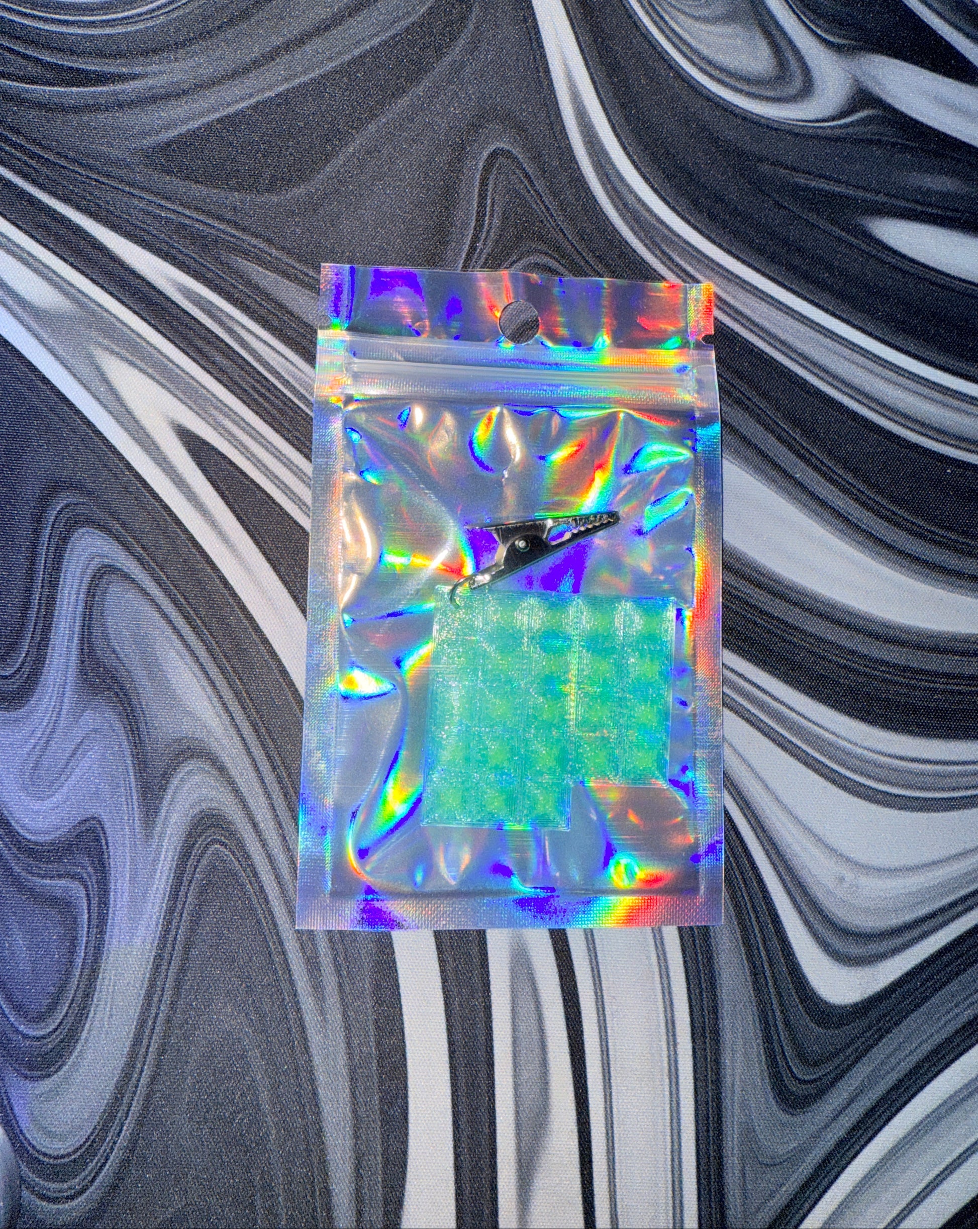 Gel Tabs 1/4 Sheet Ripped Trinket
